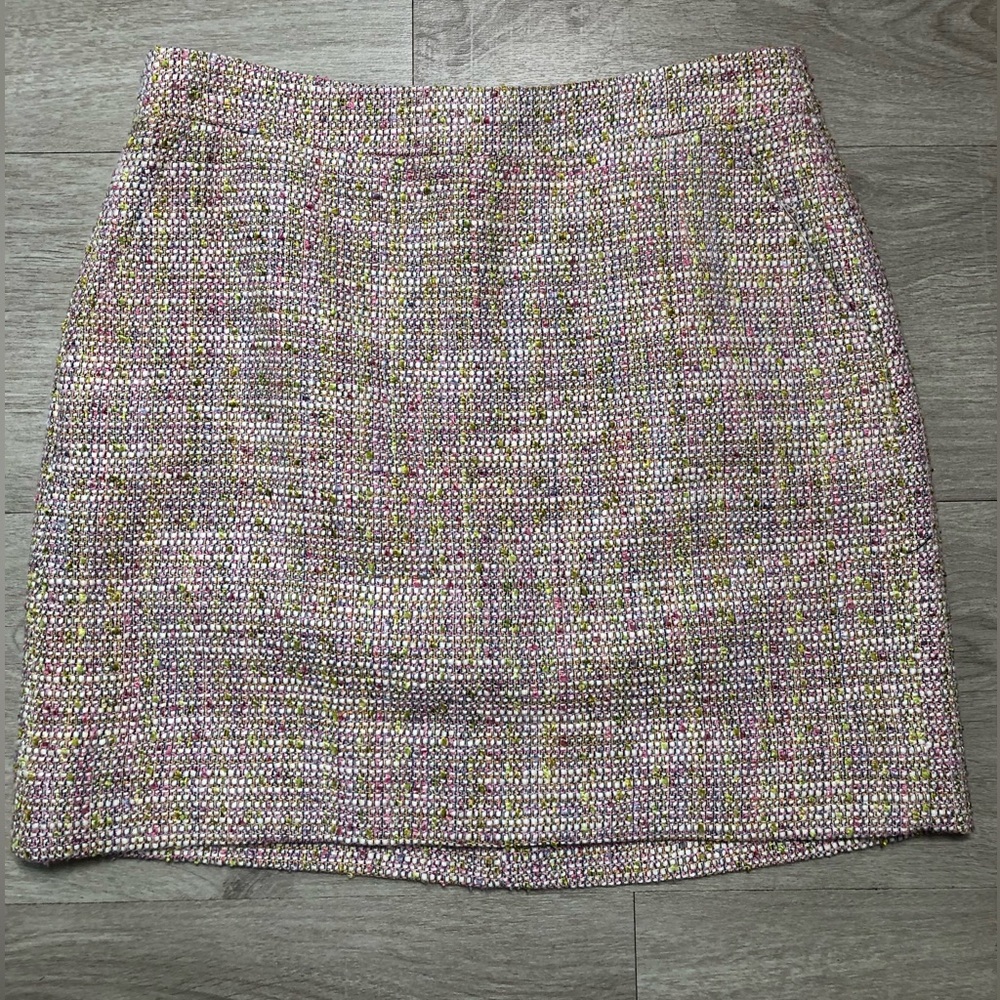 J Crew Knit Multicolored Skirt
